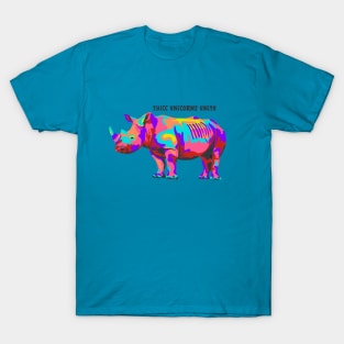 Thicc Unicorns Unite T-Shirt